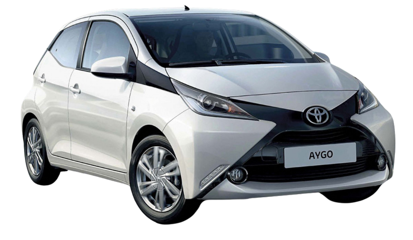 Toyota Aygo — Mirage Car Rentals fleet